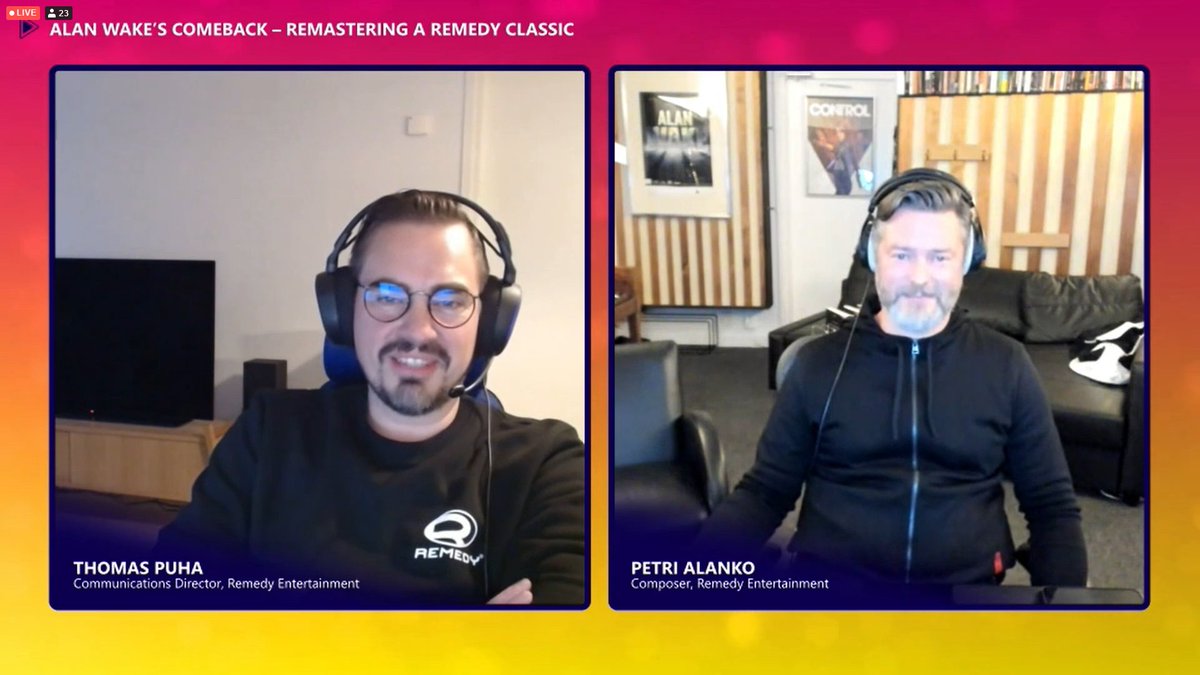 Remedy in Nordic Game 2021 Autumn