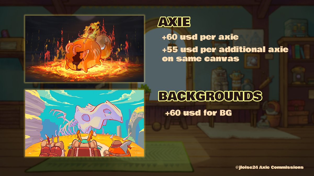 Loys2499's tweet photo. I'm now open for axie commissions ❤☀🥺

3 slots available right now ❤

After reading thru this guide , feel free to leave me a DM ^^ <3 first come , first served ^^

Strictly Axie Commissions and SLP , AXS , WETH (and RON?) only ❤. https://t.co/1xpb8PtBzs