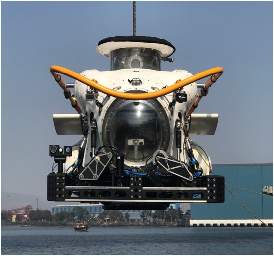 BharatShaktiBSI's tweet photo. As part of the Conclave, Chiefs of 12 friendly foreign Navies would be afforded an opportunity to witness India’s indigenous shipbuilding industry at the ‘Make in India Exhibition’ & the capabilities of Deep Submergence Rescue Vessel (DSRV) for Submarines at Goa port 2/2 https://t.co/DAcP1vXbOm