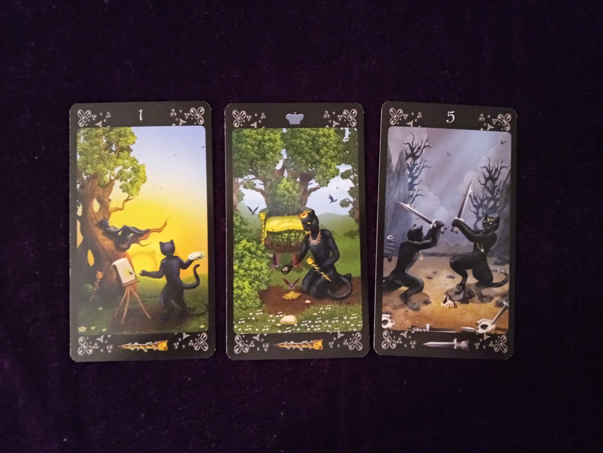 tigerlex333's tweet photo. Follow the black cat.
What is today's focus?
Use your creativity today. Maybe gain inspiration from a nature walk. Avoid arguments if possible, but vocalize your point of view as it is necessary.
#usecreativity #nature https://t.co/VTXfASuL1H