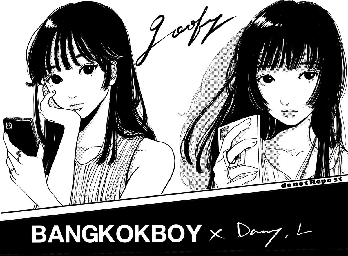 タイを拠点に活躍されるラッパーのBANGKOKBOYさん(@bangkokboykub )のグッズイラストを描かせていただきました🤍🖤Tシャツとパーカーの展開でめちゃ可愛です🥺💚 IG⇨ bangkokboy.du7

With love for all the girls living in Thailand and the fans of Bangkok Boy 😌
https://t.co/lSs2fqXAOr 