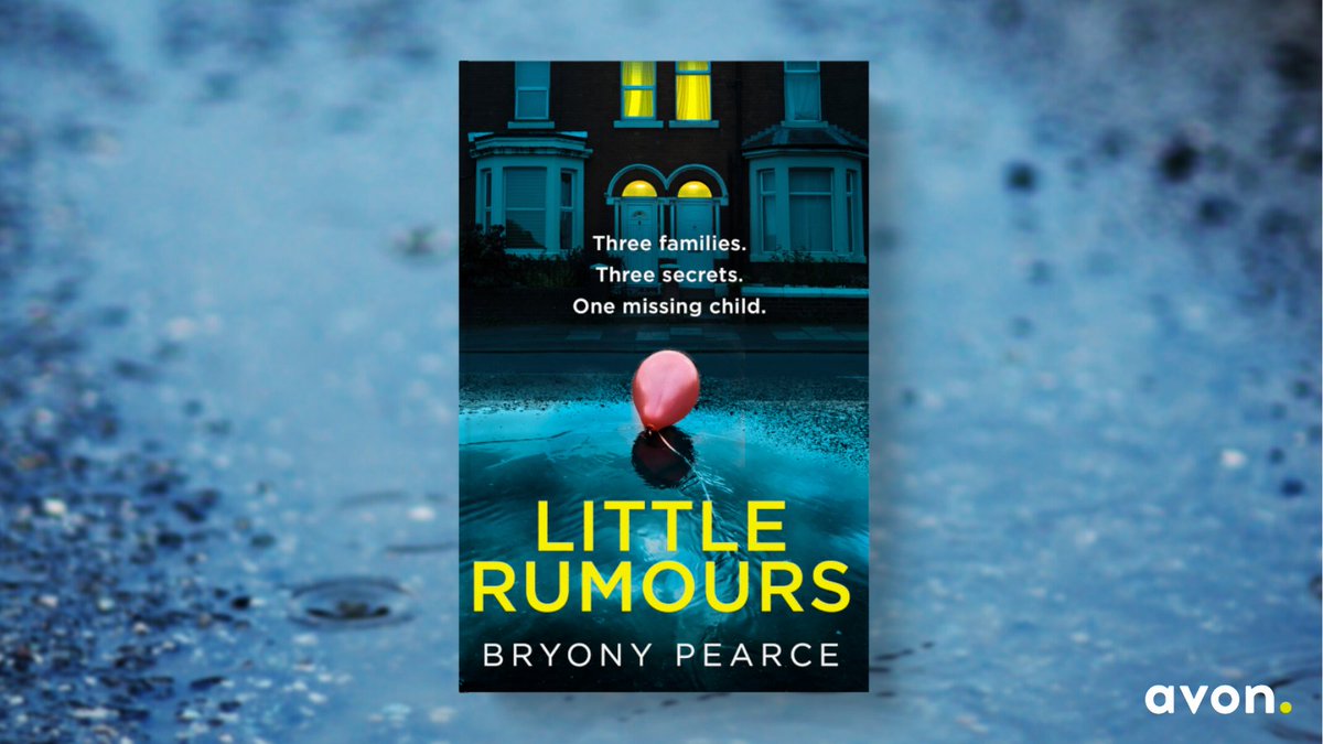 AvonBooksUK's tweet photo. Three mothers. Three secrets. One missing child.

Big Little Lies meets Erin Kinsley’s Found in @BryonyPearce's latest dark and twisty thriller #LittleRumours, out 31st March 2022 🚨

Find out more: https://t.co/rTgYJVk0DT https://t.co/4Nw0Aa9bxE