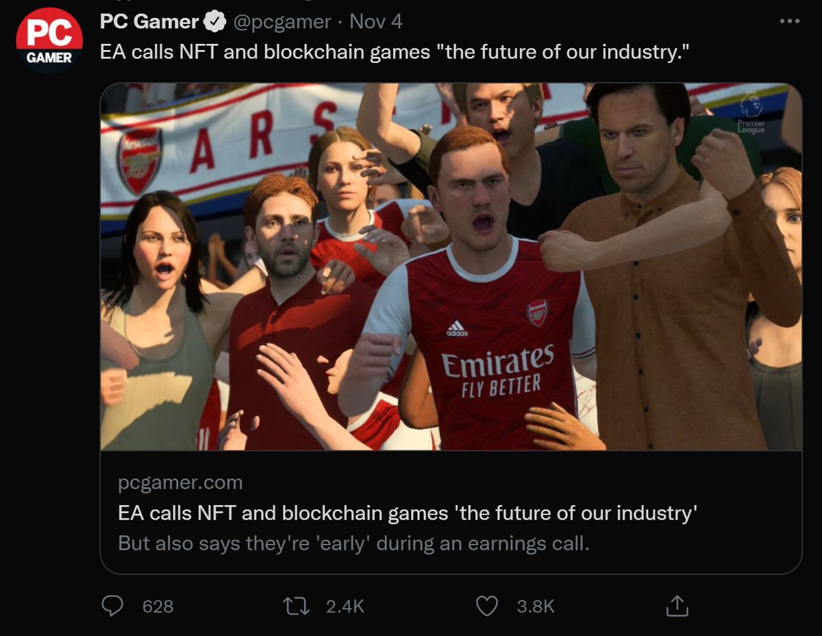 Lil_Fausti's tweet photo. $TRAC + @EA = 🤯                     ...Enough said https://t.co/yqOFXfG4lS