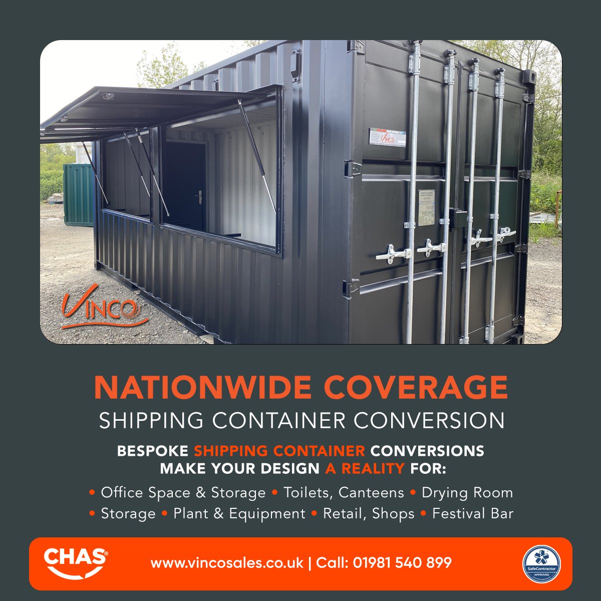 VincoSales_Ltd's tweet image. Need a Bar at Home??
Tag a friend who needs this!

vincosales.co.uk
Tel 01989 540 899

#vincosales #shippingcontainerconversion #containerconversions #upcycling #containerconversiondesign #outsideoffice #outsidebar #nationwidedelivery #outsidebar