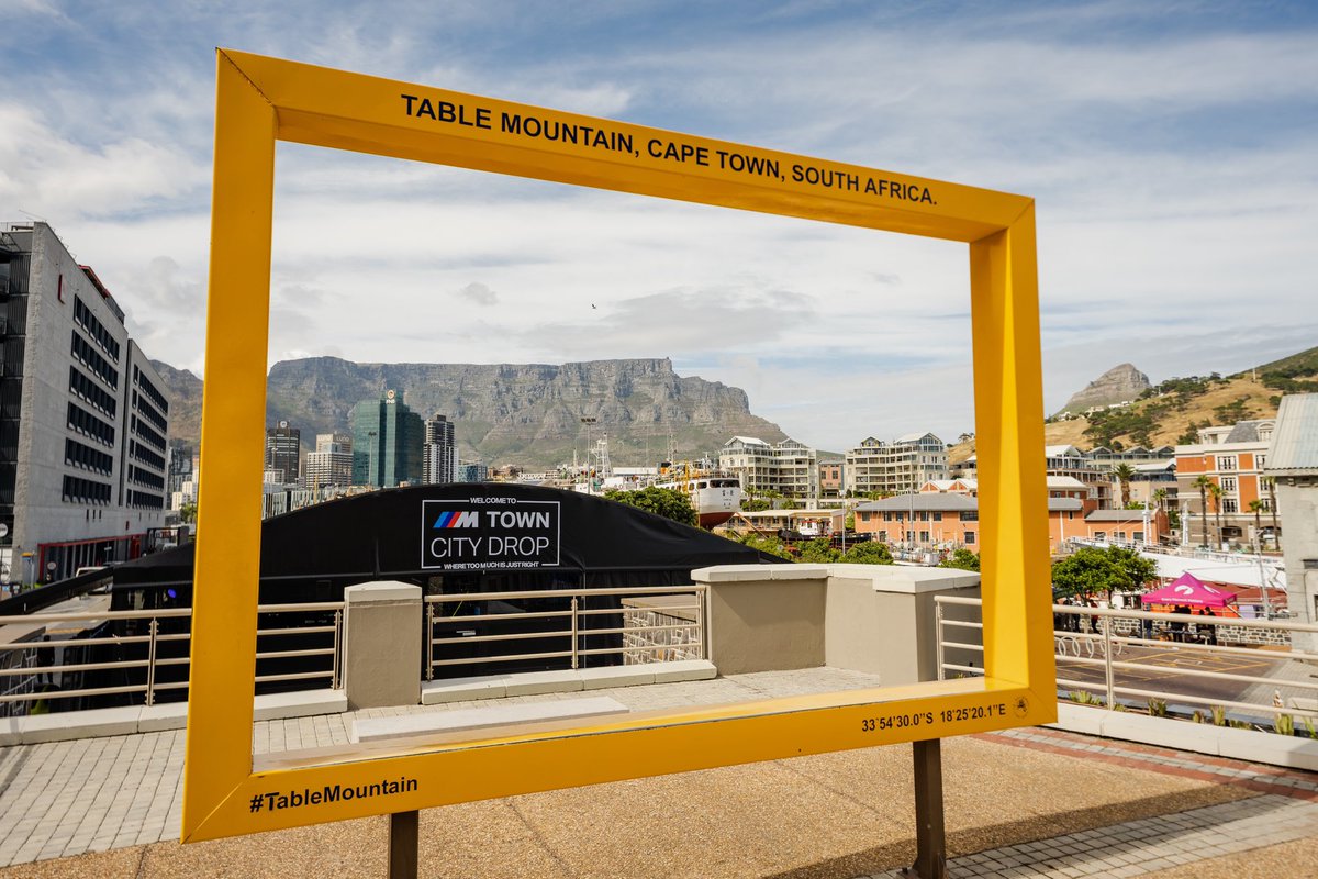 Cape Town ///M Fans. BMW #MTownCityDrop has arrived in Cape Town! It’s your turn to experience the most powerful letter in the world. Welcome to M Town, where too much is just right. #BMWM
 
Book your tickets now: bit.ly/3GQws1n
