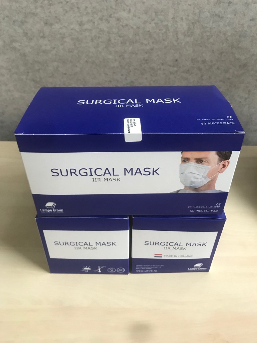 Lampe Group mondkapjes worden in eigen huis ontwikkeld en geproduceerd! Voorzien van de vereiste medische certificaten en ook de aerosolen worden met de klasse IIR, naar EN14683, optimaal afgestoten voor langere duur.

Meer info en te bestellen via:  medischtextiel.nl