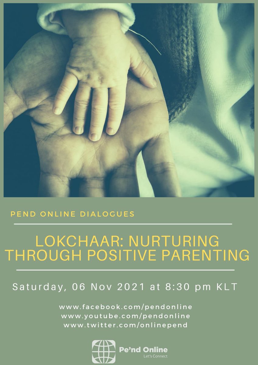 PendOnline's tweet photo. Introducing our panel for tomorrow regarding Positive Parenting at 8:30 KLT (Kaeshur Local Time). 
Don’t miss! 
#Kashmir #Kasheer #PendDialogues #PositiveParenting https://t.co/lxX558XIcs
