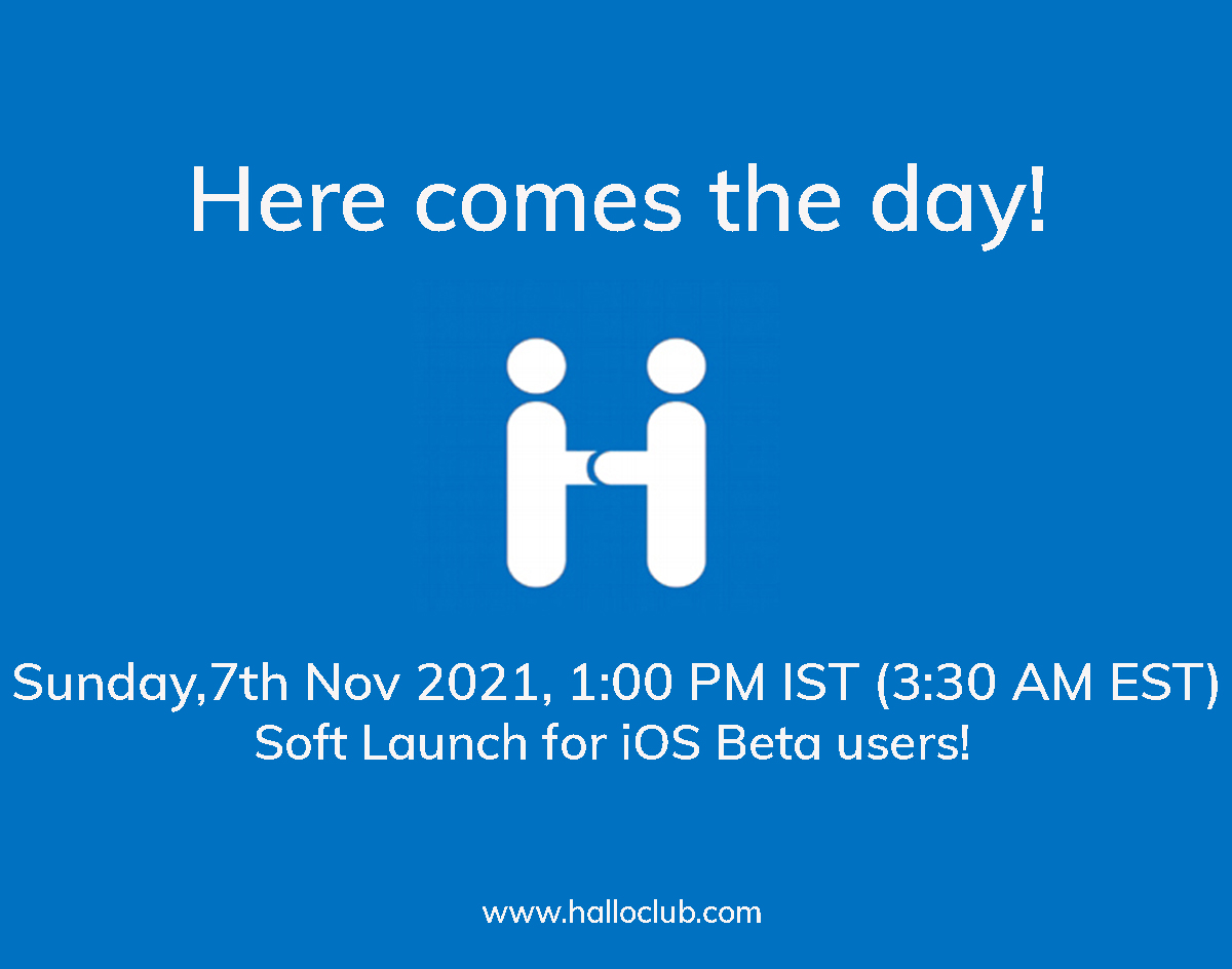 halloclub's tweet photo. Here comes the day! Halloclub iOS soft launch! 🎉Sign-up now to get a unique invite code for you! Visit: https://t.co/8dkuM1bmhz
.
.
#halloclub #productlaunch #socialaudio #professionalnetworking https://t.co/iilg8Gz1zS