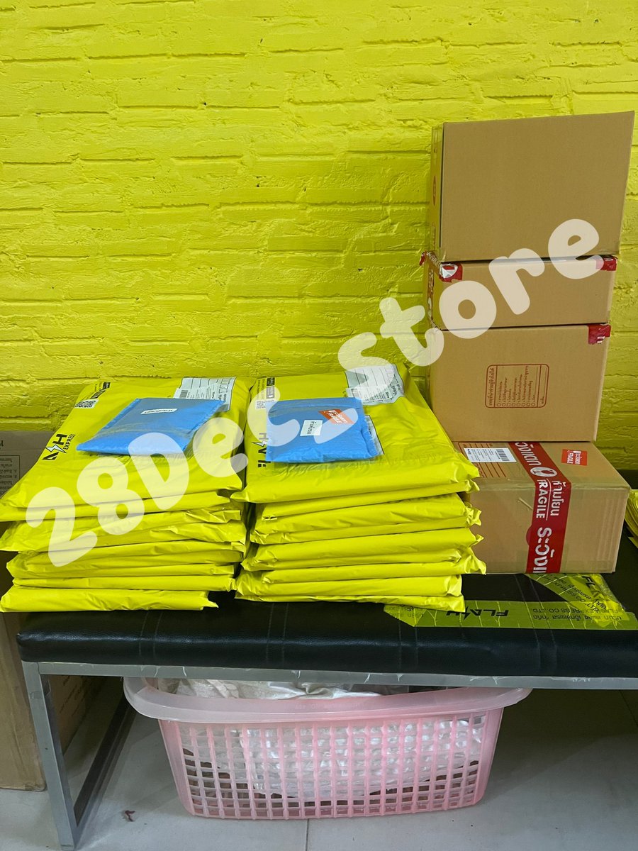 28Dec_store's tweet photo. ส่งของพรีออเดอร์และของพร้อมส่งเรียบร้อยแล้วนะคะ 😊
สินค้าที่เหลือเดี๋ยวเราทะยอยแพคแล้วส่งให้วันถัดไปค่ะ
Tracking no. 05/11/2021
FLASH EXPRESS
https://t.co/4zbudLVUsY
https://t.co/KzdDxOZtdY
https://t.co/S0DA7kHZyw
#28Dectracking https://t.co/Y6YKerF0IO