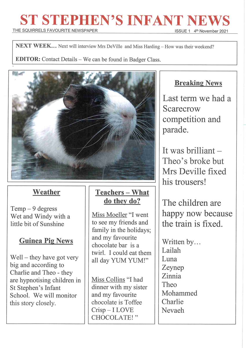 St Stephen's Infant School tweet media