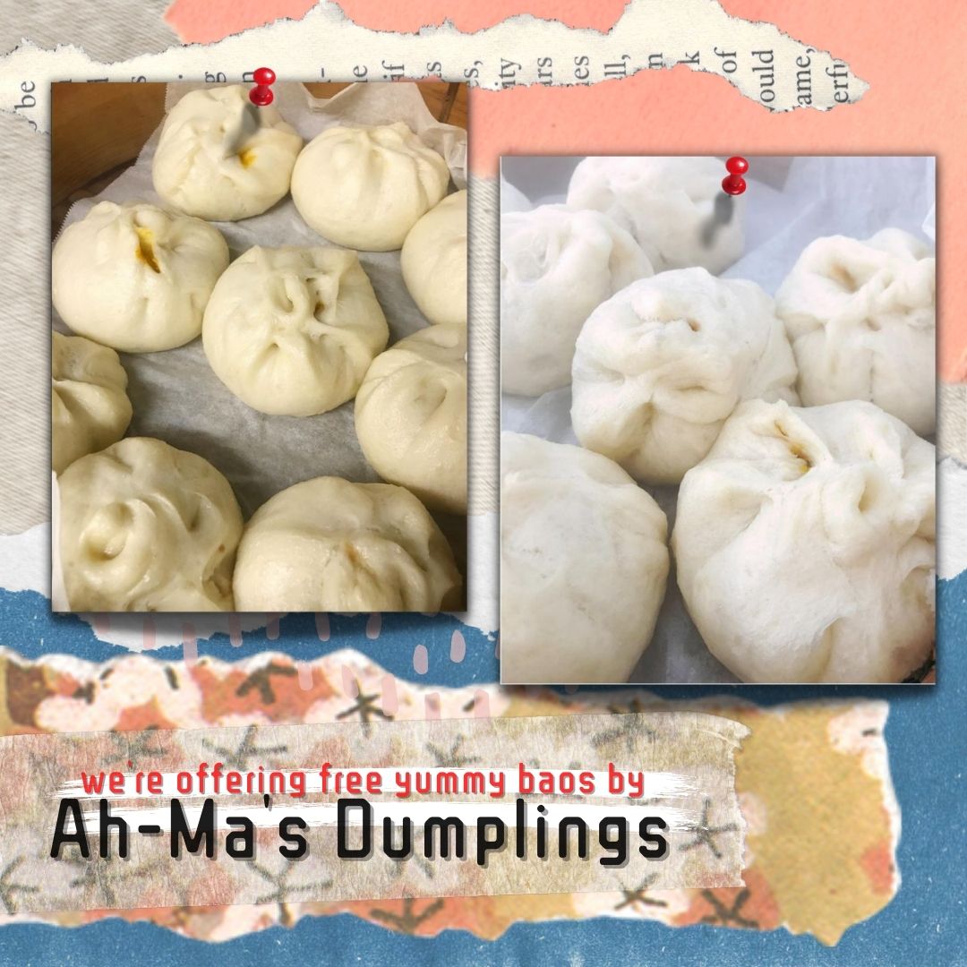 🥟Baos freshly &amp; locally made by @ah_mas_dumpling (limited so first come first served!)

🍲Bring food or any musical / creative offerings to share - let's co-create this time &amp; space together!

Register here to get important info &amp; details: bit.ly/ESEAS-Communit… (3/3)
