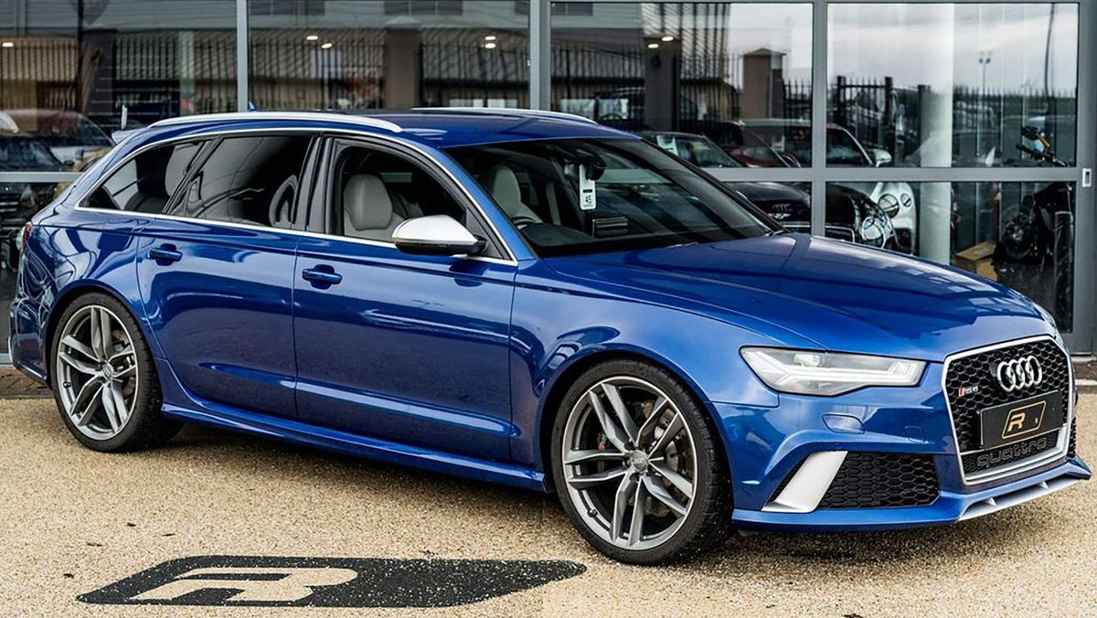 Can’t stretch to a new Audi RS6? £46,990 is all you'll need for this 2015 example… evo.co.uk/advice/19675/u…