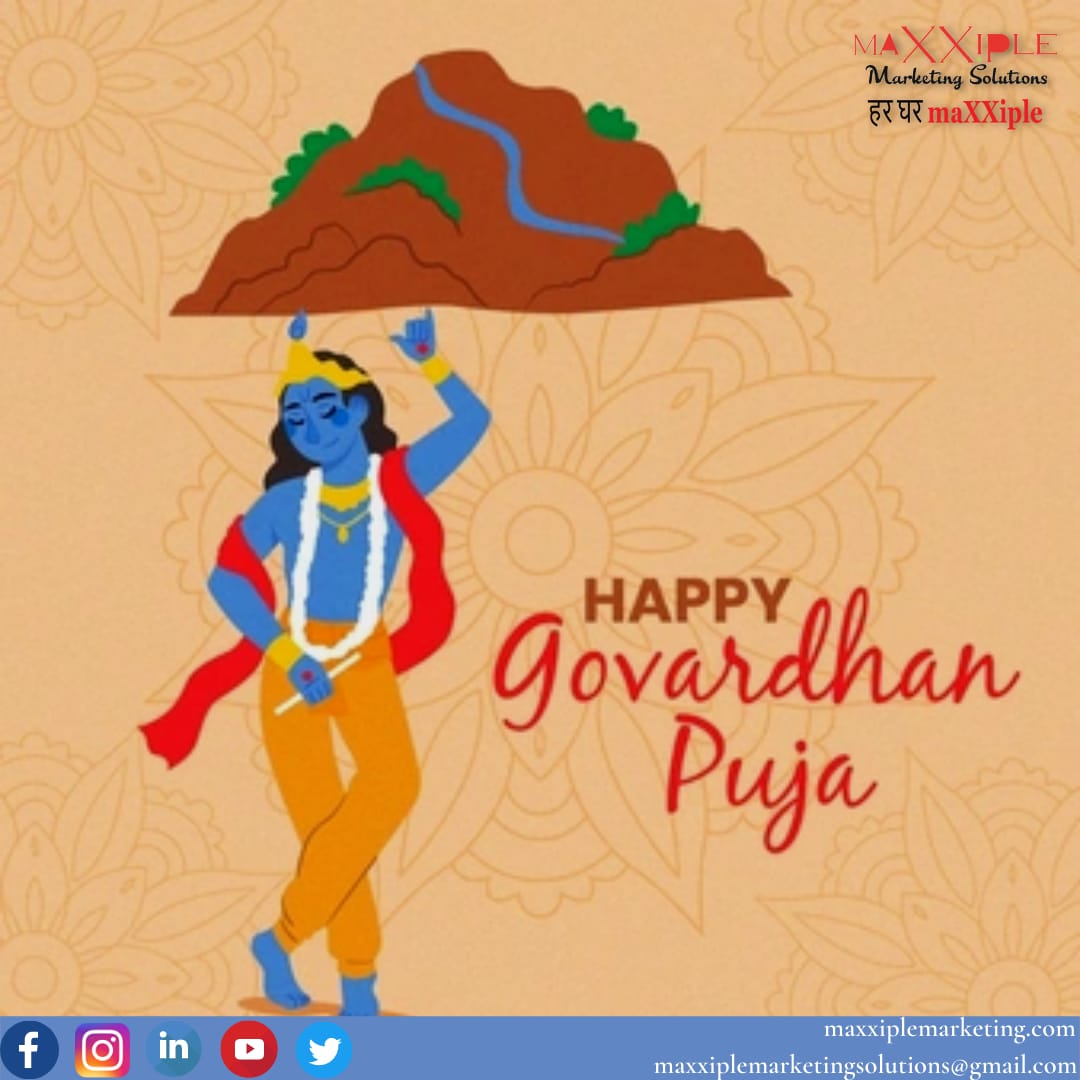 maxxiple's tweet photo. गोवर्धन पूजा की हार्दिक शुभकामनाएं !!
Happy Govardhan Puja !!
#HappyGovardhanPuja #GovardhanPuja

#हर_घर_maXXiple #FestivalWithMaxxiple

#Krishna #HomeFestival
#GoddessLakshmi #FestivalFood
#EnengyMeter #DBbox #MCBbox #Electricals #Distributor #Dealer #Retailer #Network https://t.co/Xt3B3Osifk