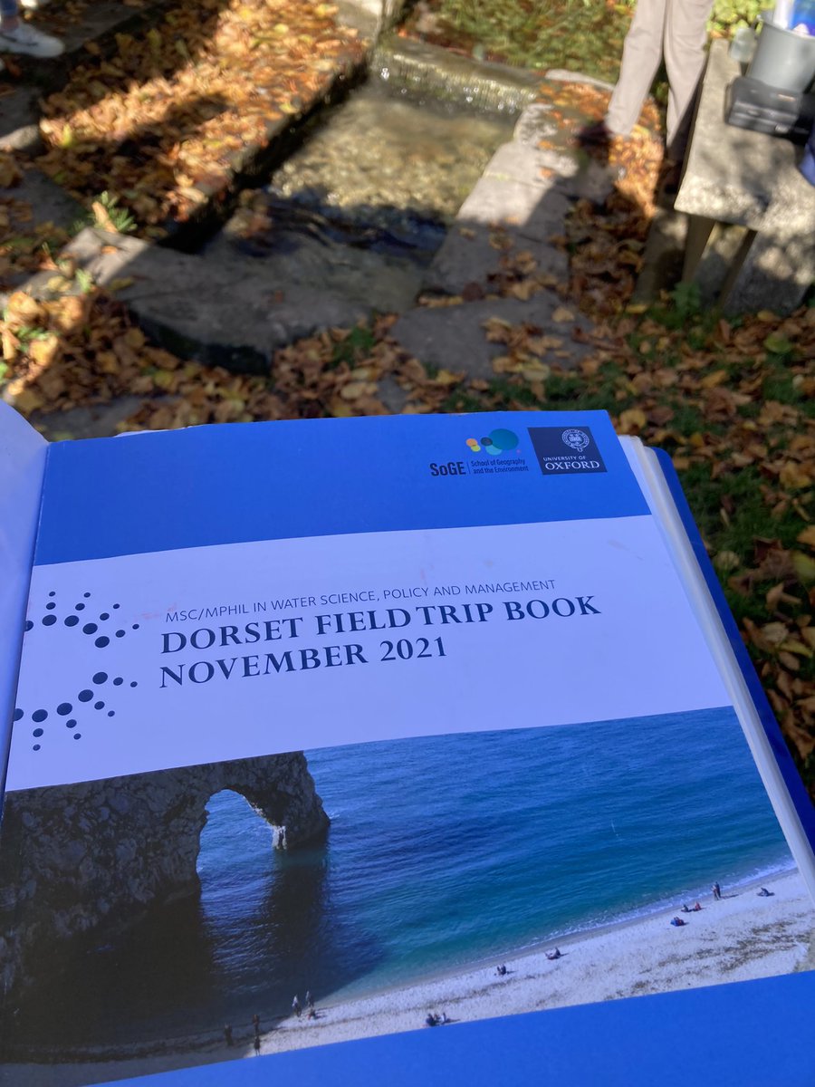 AbiStone's tweet photo. MSc Water Science, Policy and Management students on the #Dorset #fieldclass Morning 1. Cerne Abbas: meaning of water, river augmentation & flood water storage @oxfordwater @oxfordgeography https://t.co/LZuOgHmy91
