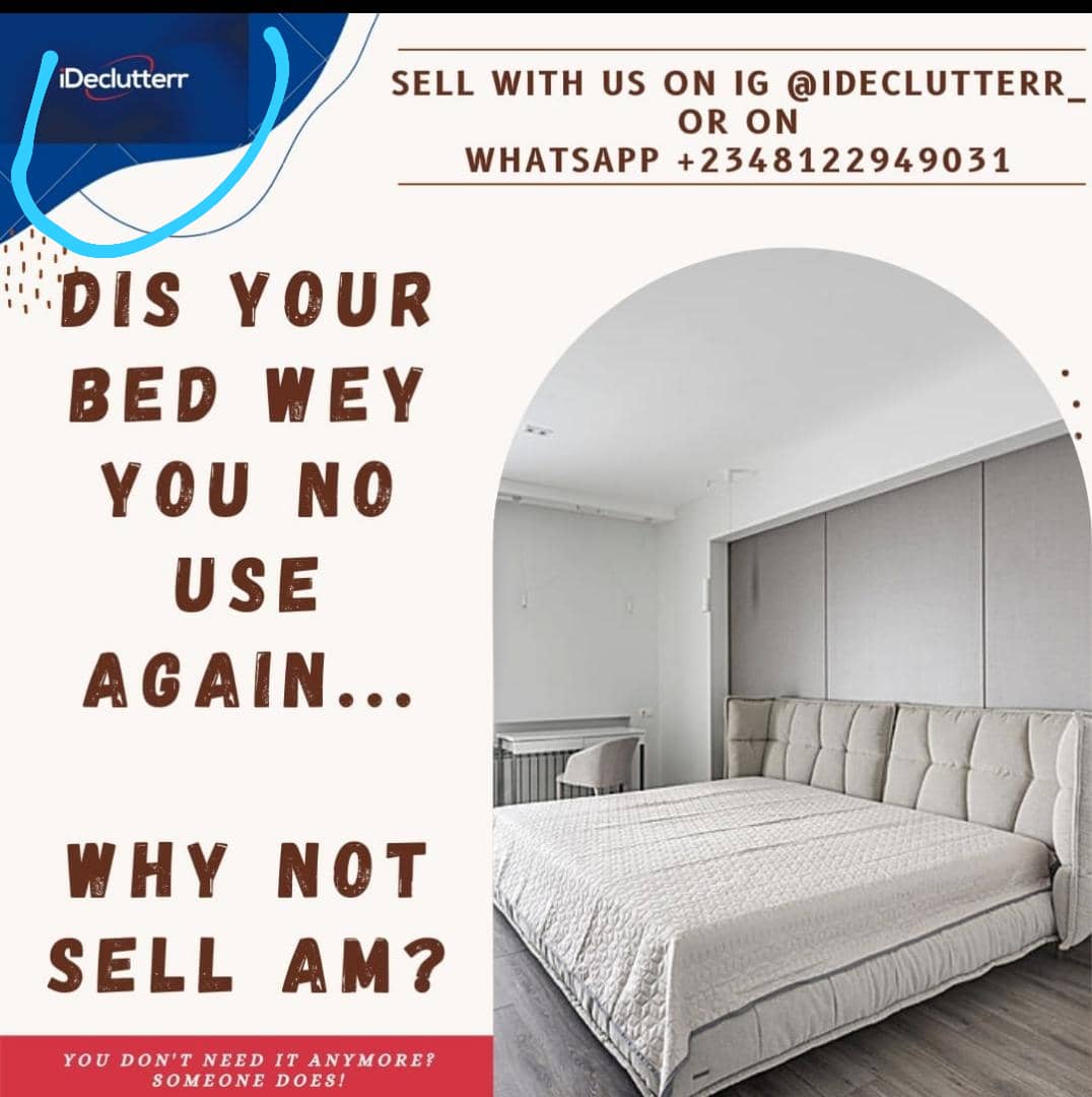 iDeclutterr_'s tweet photo. Why keep it when you can make money off it? Talk to us @iDeclutterr_ let us help you
.
.
.
.
.
.
#secondhand #consignment #onlineshopping #thrift #declutterdotcom #useditems #Lagosdeclutter #decluttercash #lagosthrift #nigeriadeclutter #householditems #electronic #furniture https://t.co/nitMpKx9Dz