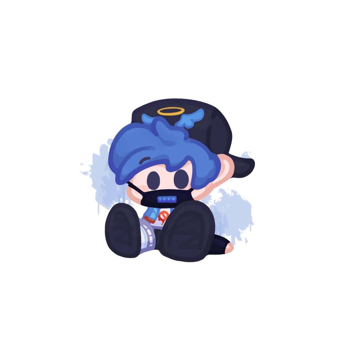 yunayin35's tweet photo. Baby bois babies💙🧡💞
#Fnfspraypaint #fnf https://t.co/sdW33mQuTE