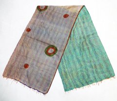 Silk Kantha Scarf Neck Wrap Stole Dupatta Collar Neckerchief Scarves KH49