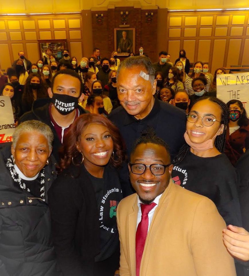RevJJackson's tweet photo. We never lost a battle we fought&we never won a battle unless we fought. Standing with the students at UIC/ John Marshall Law School. I know firsthand, the ground is no place for a champion. Stand up! #StudentsHaveThePower #KeepHopeAlive #IamSomebody #TenureIsNotImmunity https://t.co/NtCdJD9q2a