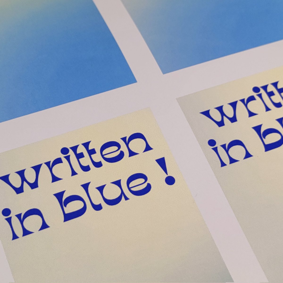 _writteninblue's tweet photo. 📘 sticker

—sold by a4 sheet
—glossy https://t.co/BOKXy2nF5g