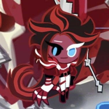 dpdcharaotd's tweet image. Today's second characters with DPD of the day is Red Velvet Cookie (He/Him) from Cookie Run! (HC)