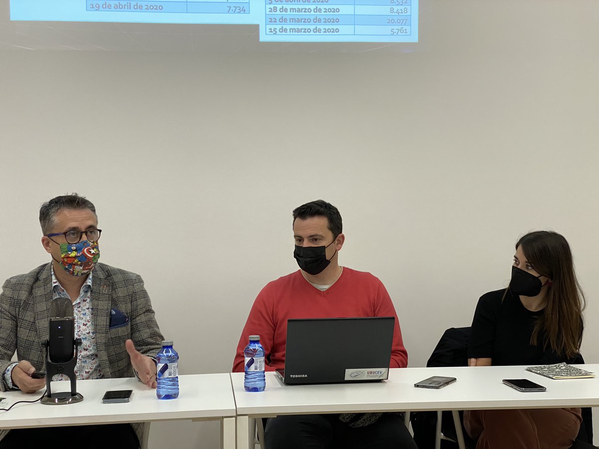 victorabella's tweet photo. Un placer compartir mesa redonda en #IRED21 y aprender de/con @SheilaGonzlez6 y @alfredocorell.
Interesantes reflexiones y vivencias sobre el impacto de la pandemia en la educación. https://t.co/gOBy0gqINQ