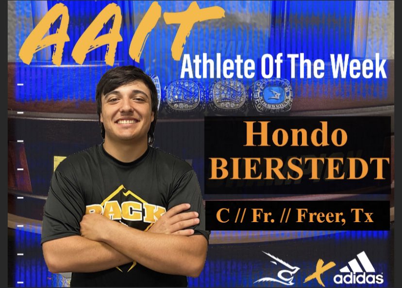 JavelinaBSB's tweet photo. Week 10 AAIT and Lifter of the Week awards go to @BierstedtHondo & @Robert34Spencer #BackThePack 🐗⚾️ #BusinessOfBuildingWolves https://t.co/e04GhI3f6F