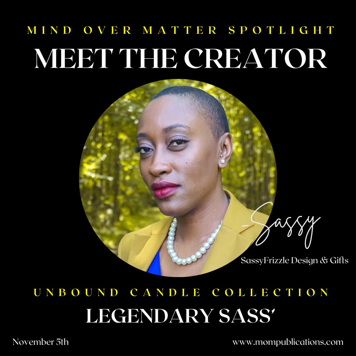 MOMPublications's tweet photo. Happy Launch Day!

#Serendipity &amp; #LegendarySass’ are now available for purchase at https://t.co/BqsgLhJjhN 🔥 

#FridayMorning #FridayFeeling #FridayMotivation #Unbound #UnboundCollection #MOMPubs #Aromatherapy #CandleQueen #ShopSmall #BookTwitter https://t.co/iEO49nReUc