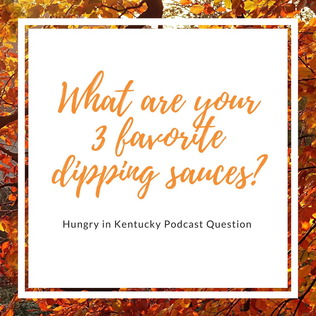 It’s time for this week’s HINKY podcast question! This week, we wanna know: what are your 3 favorite dipping sauces? Let us know in the comments and we’ll read them on our next episode!