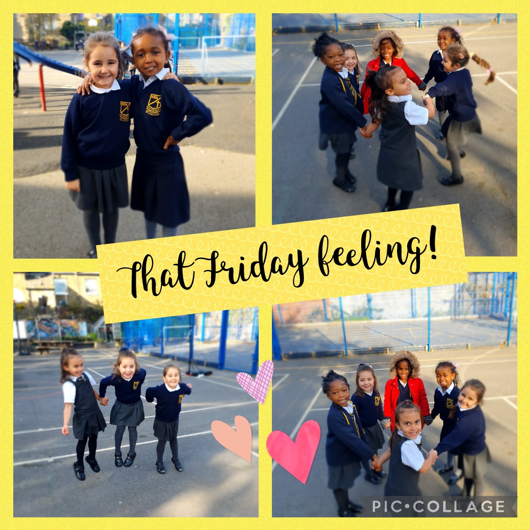 ststephensSW8's tweet photo. Friendships and happy faces❣😊💫 KS1 were enjoying morning play in the sunshine 🌞 Having fun and establishing positive relationships is very important for our emotional wellbeing. We think they definitely have that #FridayFeeling 💯💛 #StStephensCommunity #StStephensWellbeing https://t.co/lr1Cshn4sY
