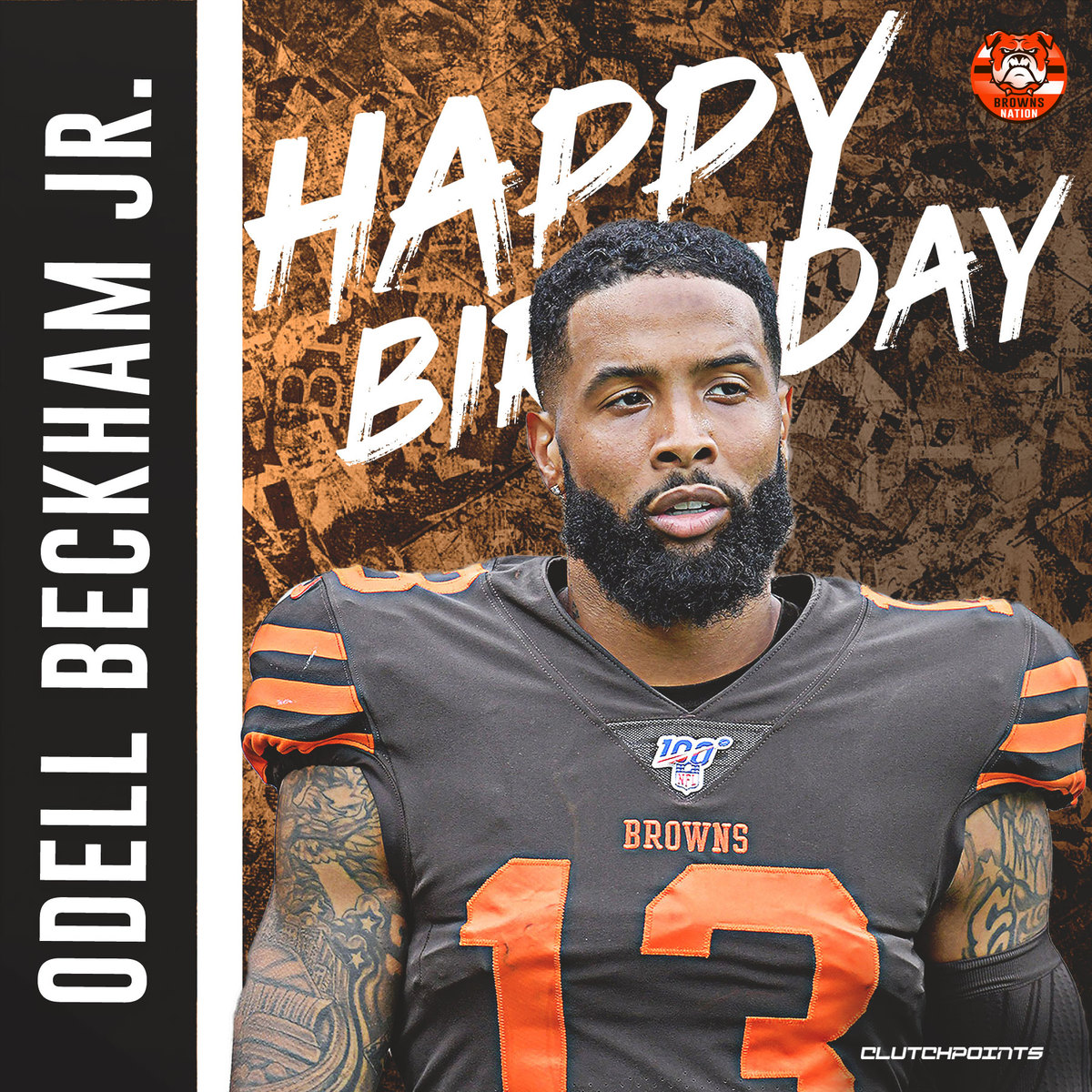 Join Browns Nation in greeting Odell Beckham Jr. a happy 29th birthday!  