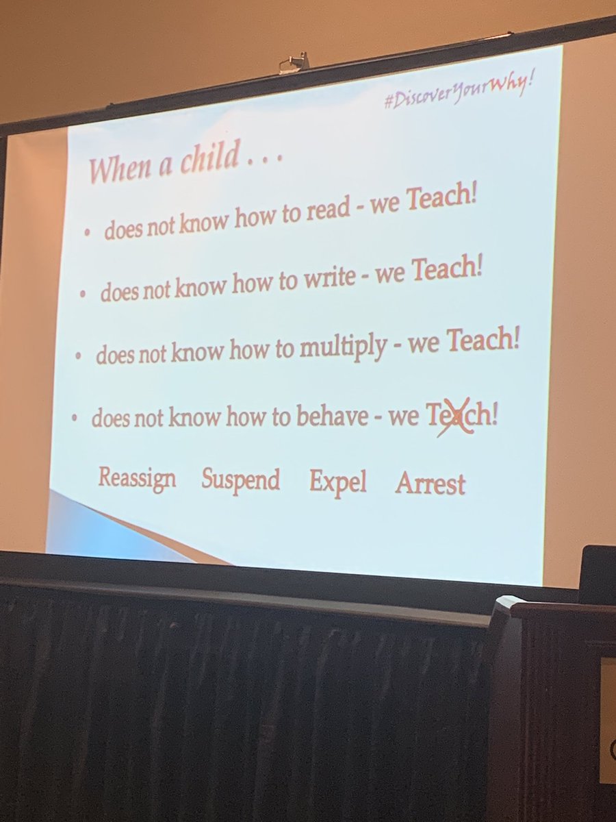 Colleen Thomas (@trueariesbeauty) on Twitter photo Powerful stuff! We need to TEACH behavior and coach it! #DiscoverYourWhy #InnovativeSchoolsSummit <a href="/HernandoSchools/">Hernando Schools</a> <a href="/WNoelHCPS/">Dr. William Noel, Sr</a> Powerful stuff! We need to TEACH behavior and coach it! #DiscoverYourWhy #InnovativeSchoolsSummit <a href="/HernandoSchools/">Hernando Schools</a> <a href="/WNoelHCPS/">Dr. William Noel, Sr</a>
