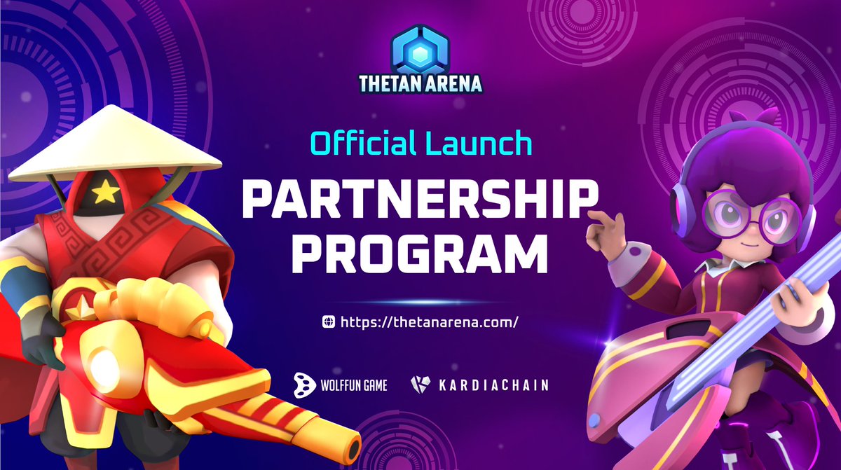 Get excited for the upcoming #ThetanArena Official Launch this November!
👉 Fill in this form to join our Partnership Program
bit.ly/31DiyzP
Sign up EARLY to secure a limited SPOT!
Let's get HYPED together for our historical LAUNCH, Thetanians!
@Kardiachain <a href="/wolffungame/">Wolffun Game</a>