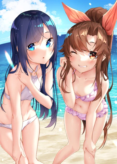季節外れの水着。 