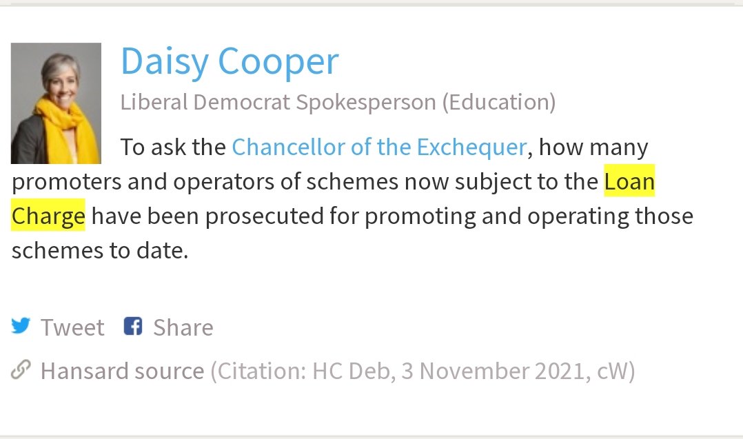 Loan Charge Action Group [LCAG] tweet media