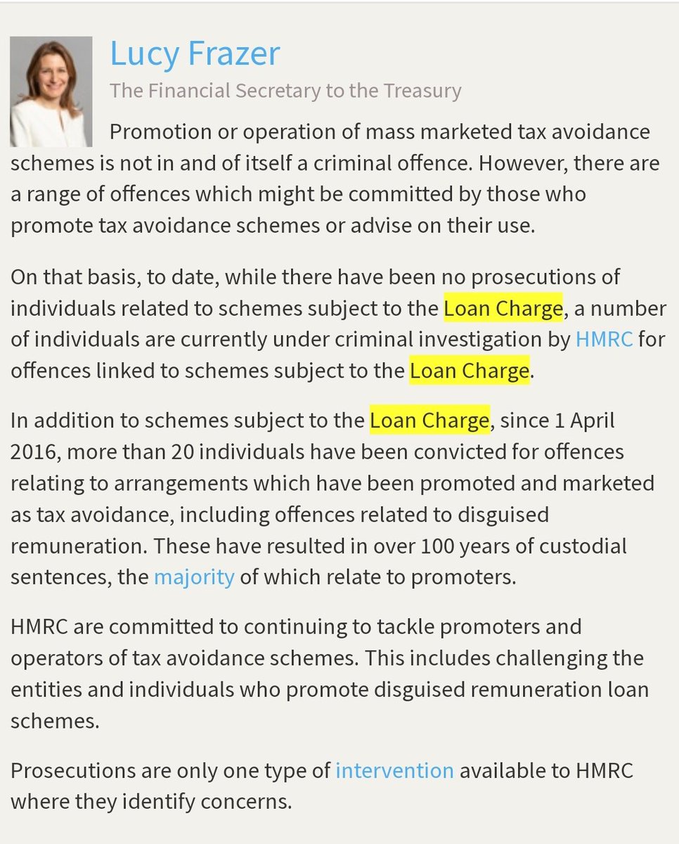Loan Charge Action Group [LCAG] tweet media