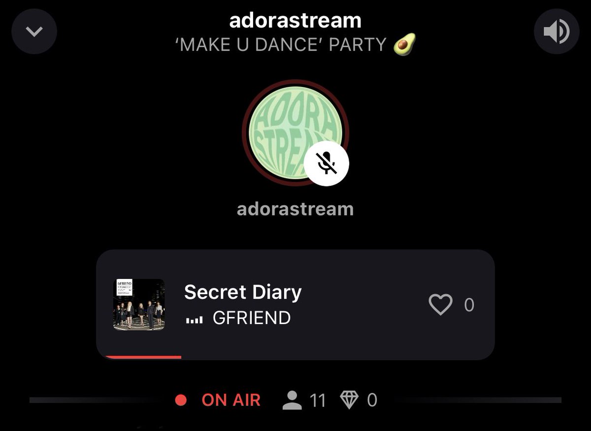 eunha_fanbase's tweet photo. Secret Diary currently playing!

Join now!

#MAKEUDANCE_PARTY
#메뀨딴쓰_파티

@adoraofficialkr @VIVIZ_official @GFRDofficial https://t.co/x4cfzUHcMG