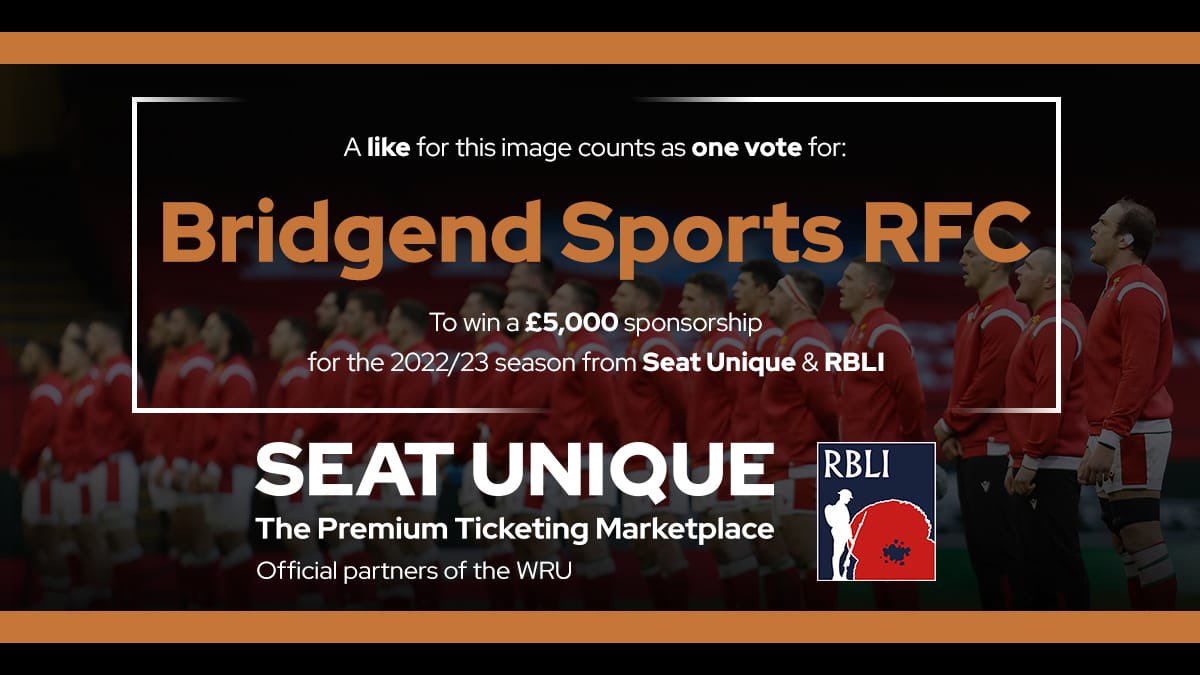SportsMiniRugby's tweet photo. 🔵⚪ Army, We Need You !!

Help us win a competitionfrom @seatunique celebrating their partnership with @welshrugbyunion 

Please help us by liking and sharing this post.

#cots #seatunique #wru https://t.co/9EmV4Kh0PQ