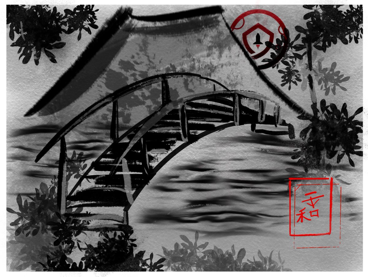 Rom_Guiv's tweet photo. I painted this Japanese inspired picture this morning ! #SAFEMOONARMY  can you find the hidden hints in the canvas?
#safemoonart
#SAFEMOON https://t.co/epsdBGVN1T