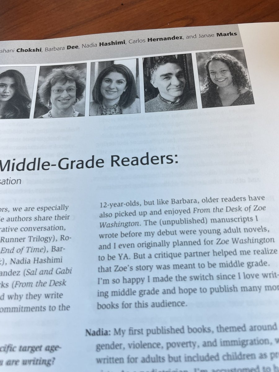 Jury duty cancelled, so I get a day to catch up in the office. Whoa! Phenomenal issue of @ALANReview - excellent articles and features. And look at that! Hi, @JerryCraft! Hi, @JanaeMarksBooks! Sending ❤️🖤 #middlegrades #thatcover💚 - @BRCrandall