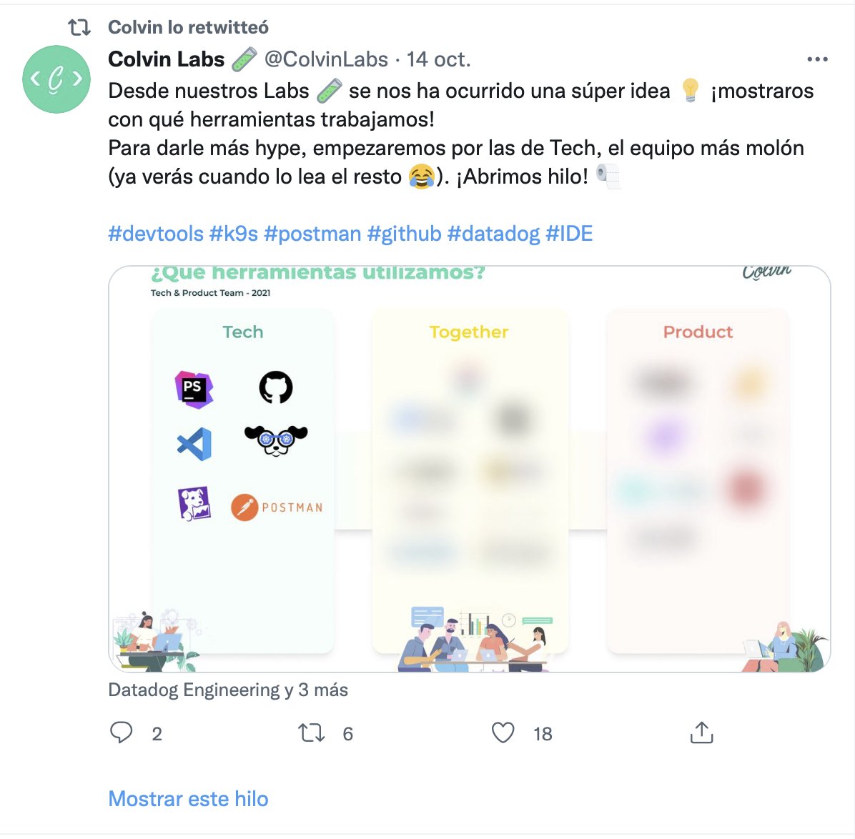 Mgallenfreire's tweet photo. 👩🏻‍💻Tips para generar CONTENIDO DE VALOR en twitter:

El contenido abarca desde entretenimiento hasta la solución de un problema.

Puede ser 💛emocional o 📝práctico (o ambas a la vez).

 Os enseño dos ejemplos de @thecolvinco que muestran lo explicado.

#equipo224 @aulaCM https://t.co/gYxGQSscLC
