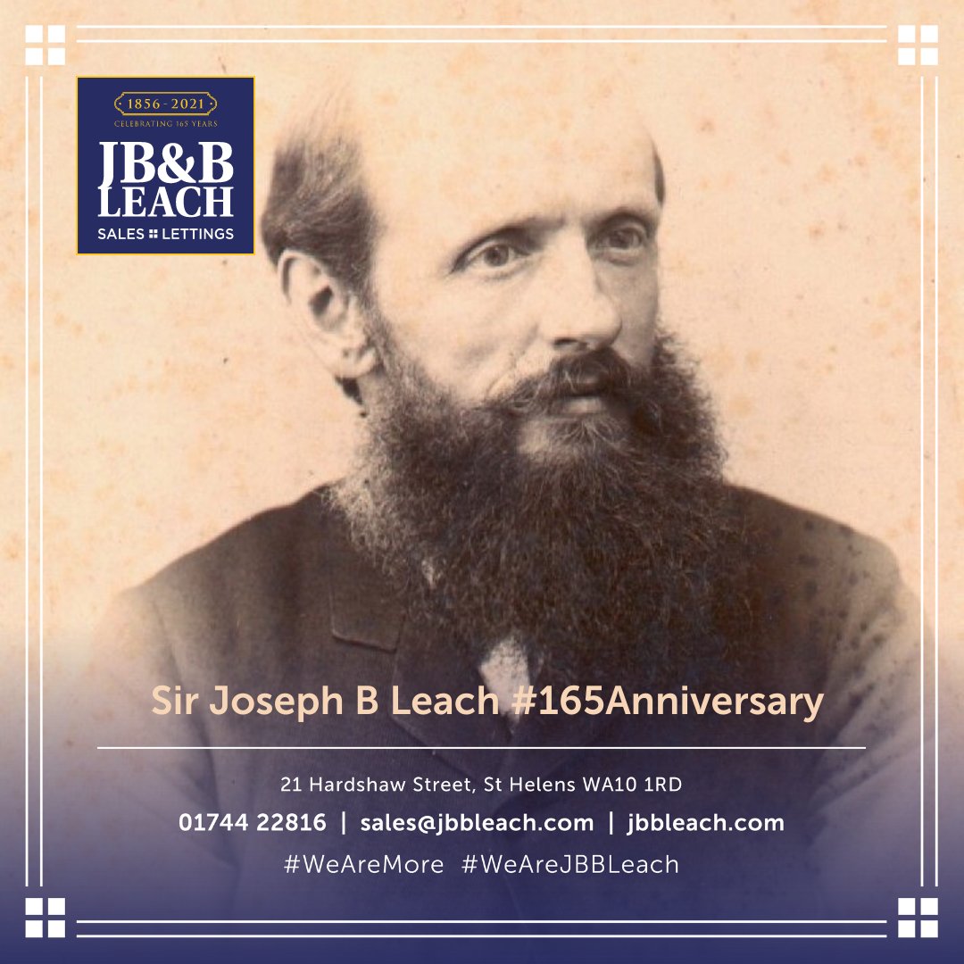 A man from #Runcorn named of Joseph Bithell Leach,  who originally wanted to be a Dentist, became a Knight of the Realm for his work in #StHelens! 🎖️Read more here: ow.ly/sT8Y50GCbrQ
#FridayFact #Independent #Established1856 #165Anniversary #WeAreMore #WeAreJBBLeach