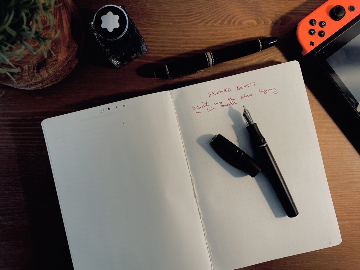 And then it began... Hallowed Beasts — Chapter One

#nftgaming #nft #novel #movie #hallowedbeasts #script #community <a href="/montblanc_world/">Montblanc</a>