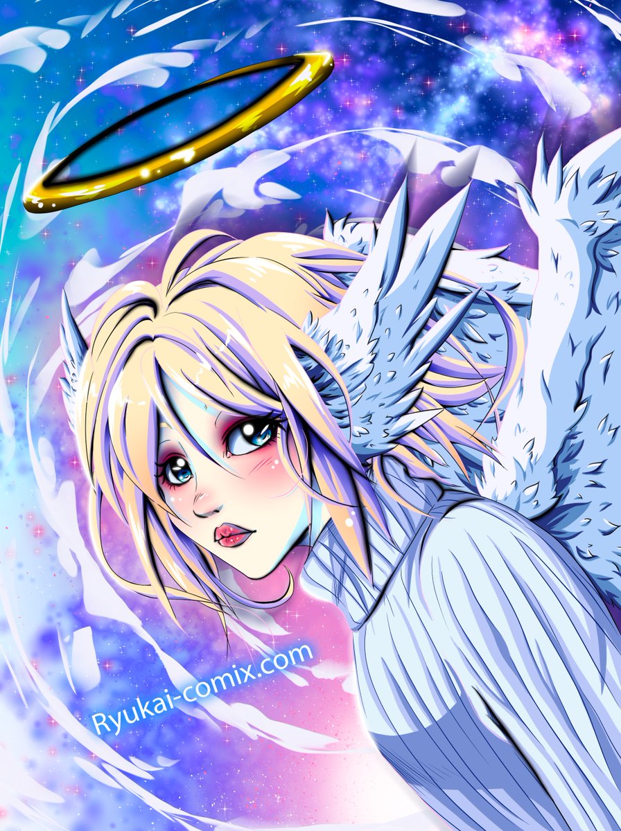 RyuKaisComix's tweet photo. Angel
#anime #manga #art #illustration #originalartwork #angel #blonde #stars #clouds #sky #fantasy #girl #angelwings #wings #feather #earwings https://t.co/bJbobhPAlA