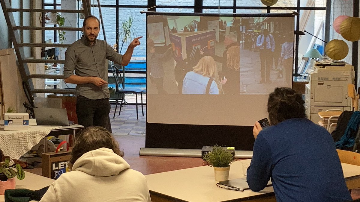 No more incomprehensible technical language! 
How can we make complex information accessible, playful and understandable for all?
Telraam talk on #datavisualization