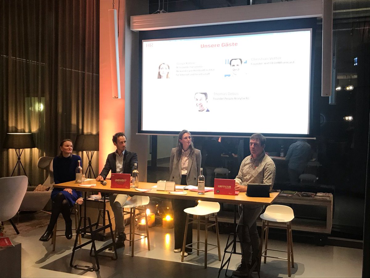 peopleForecast's tweet photo. 👏 Christian Vetter joined a #peopleanalytics talk at @HRpepper_ Digital Transformer Club. Happy to share the stage with such prominent experts and meet all the fantastic participants!
#HRForecast #HRpepper #digitaltransformerclub #berlin https://t.co/ZmbF7JOA15
