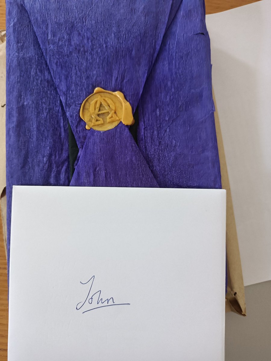 SFF_Dragon's tweet photo. Just received this in the post. Beautifully packaged, signed, and with a lovely card. Thank you @AtoniumWorld I look forward to reading it 😁 https://t.co/SnSlBFnDsU