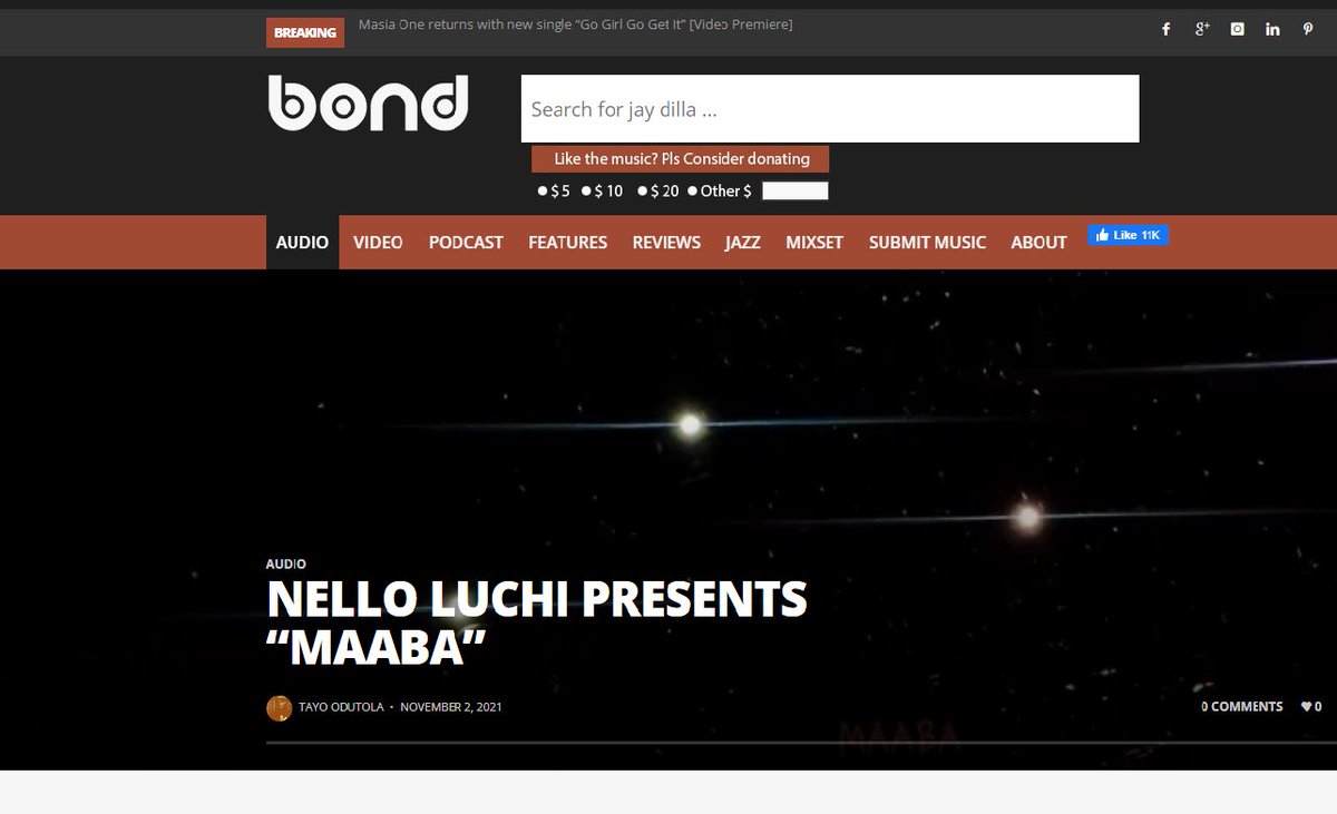 amiornyc's tweet photo. #ClientNews

Thank you to these amazing outlets for your coverage of @NelloLuchi's new song/video #MAABA. 

cc: @EARMILK 
@DjIcebergcom 
@she_makes_music
@thewordisbond https://t.co/tsZf0xedan