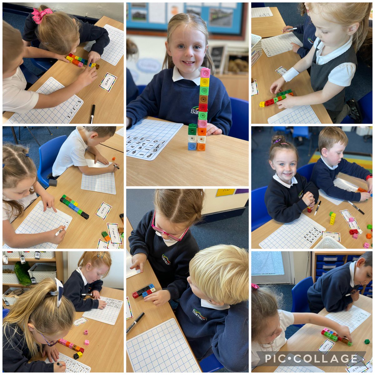 BarntonMrsF's tweet photo. This week, Year One have been learning how to find the difference between two numbers. Ask your child how to find the difference. 🤩 #BCNPSMaths @BarntonMrsL @BarntonMissB_ https://t.co/cJwOUJ4Q3g