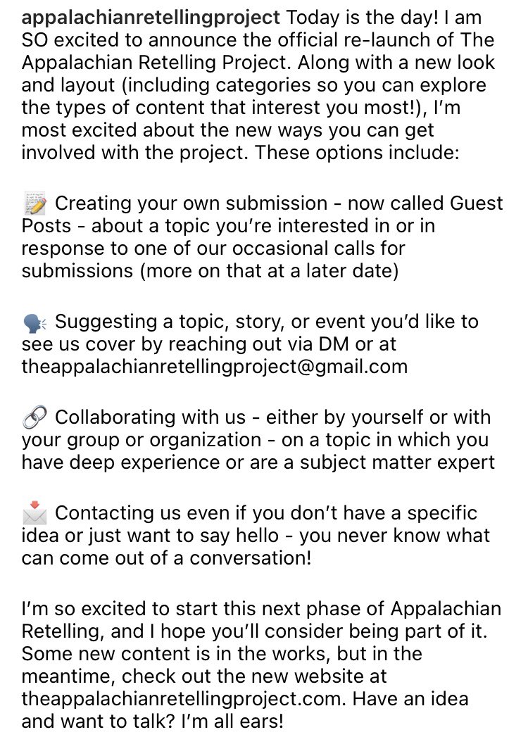app_retelling's tweet photo. Today is the day!!! Read our full post below, and check out the new site at https://t.co/4o6LgNX7g2! https://t.co/ISNw1nzu7J