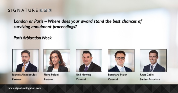 During this year's #ParisArbitrationWeek, our cross-channel #arbitration practice shared practical insights on setting aside proceedings in the #UK and #France. Watch the session and read the key highlights here: bit.ly/3k9nJgW
